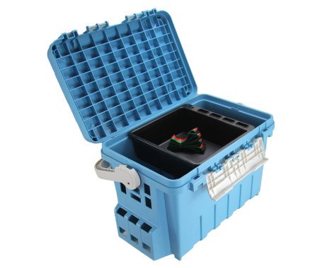 AQUA MARINE - Fishing Tackle Box - Multiple Colors Available (Extra Large Size)